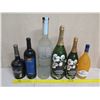Image 2 : Qty 6 Decorative Oversized Bottles: Belvedere, Perrier-Jouet, etc (Non-Consumable Liquid Content)
