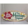 Image 2 : Hilo Hattie The Hawaiian Original Since 1963 Oval Sign 71"L of Thin Hard Form