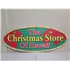Image 2 : The Christmas Store of Hawaii Oval Sign 60"L of Thin Hard Form