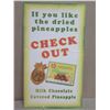 Image 2 : Hilo Hattie If You Like Pineapple, Milk Chocolate Covered Sign 20"x35" of Thin Hard Form