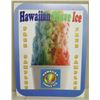 Image 1 : Hawaiian Shave Ice Sign, Free Samples 18"x24"