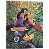 Image 2 : Hawaiian "Sisters" Giclee on Paper, Signed 30/250 Unframed 21" x 15"