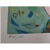 Image 8 : Plumeria Giclee on Paper, Signed  #14/100 Unframed 28" x 23"
