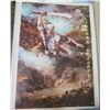 Image 1 : Cas Hanwei Warrior Artwork w. Asian Writing 40"x29"