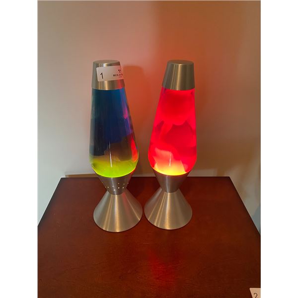 Three Lava Lamps "Working" Beck Auctions Inc.