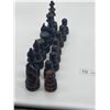 Image 3 : Large Wood Chess Pieces 5 Inch King