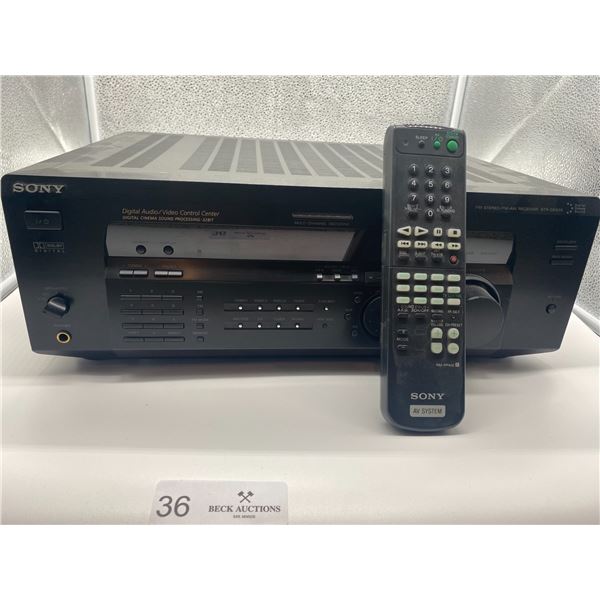 Sony FM Stereo/FM-AM Receiver STR-DE635 - Beck Auctions Inc.