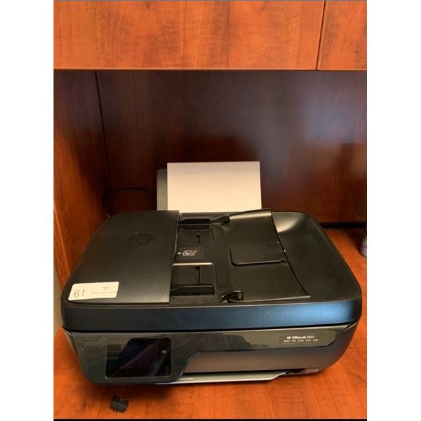 HP Printer officejet 3830  All in one printer series   Model# SNPRH-1502