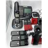 Image 2 : Misc cordless and home phones w/bases