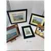 Image 1 : Five framed photographs