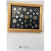 Image 1 : World Coin Collection - Framed