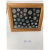 Image 1 : World Coin Collection - Framed