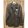 Image 1 : Genuine Danier Leather Jacket - Women's Large