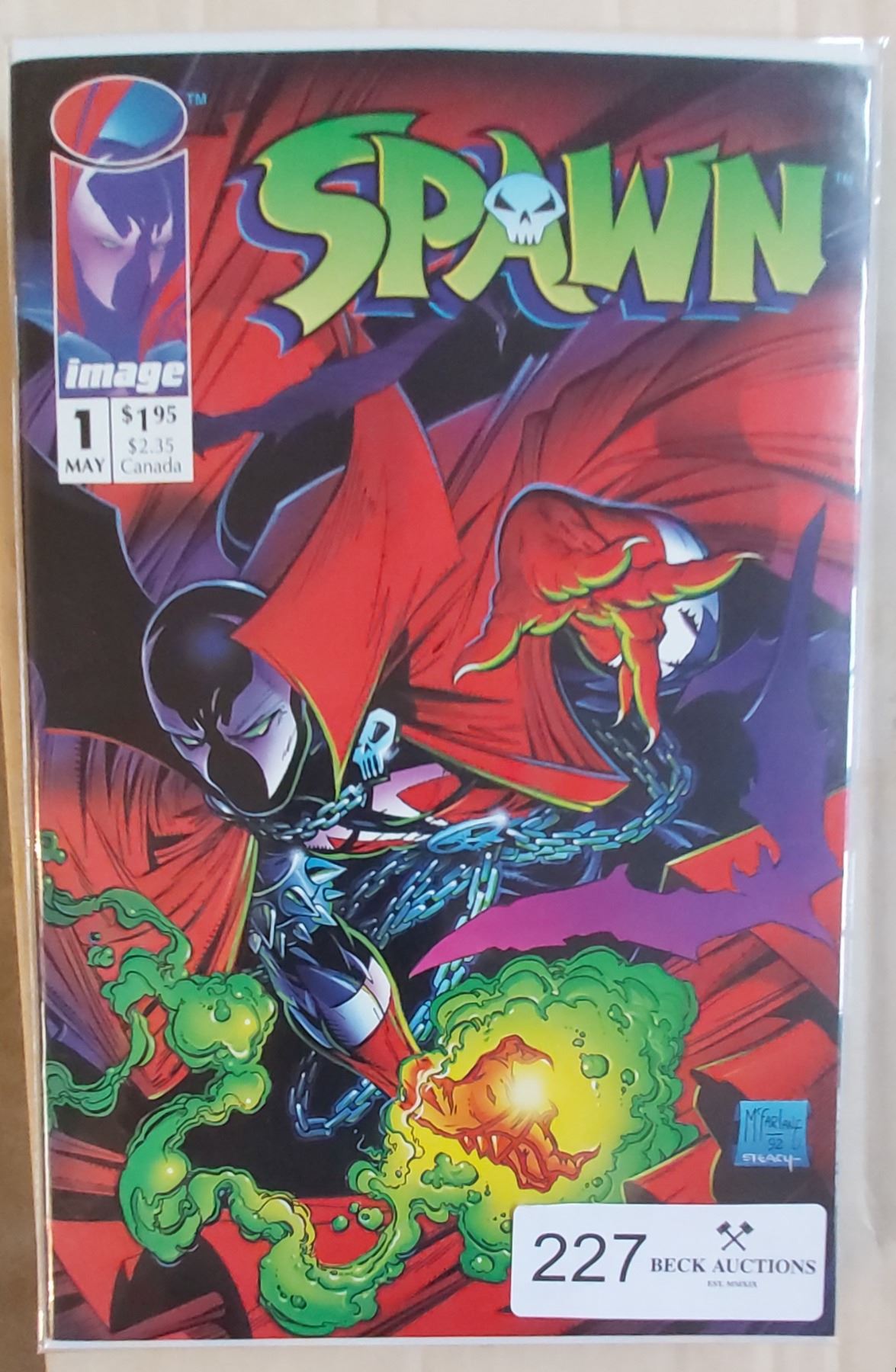 Original Spawn 1992 Lot 1-8 Key Issue First Appearance of Spawn Todd ...