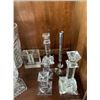 Image 2 : Assorted Crystal Vases and Candle Sticks