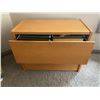 Image 2 : Wooden 2-Drawer Locking Filing Cabinet