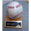 Image 1 : Signed Baseball Ken Griffey Jr. with COA from