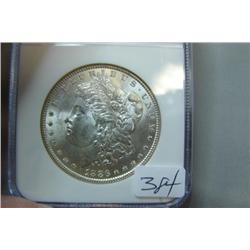 1886 Morgan Silver Dollar NGC MS 63