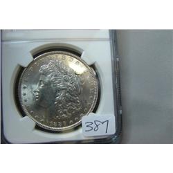 1886 Morgan Silver Dollar NGC MS 64