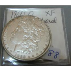 1893-O Morgan Silver Dollar XF - Cleaned