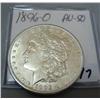 1896-O Morgan Silver Dollar AU-50 Obverse Damage