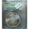 1890 Carson City Morgan Silver Dollar PCGS MS 63