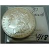 Image 1 : 1899 Morgan Silver Dollar BU Cleaned