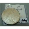 Image 2 : 1928 Peace Silver Dollar XF - Improperly cleaned