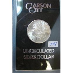 1884 Carson City Morgan Silver Dollar GSA Holder