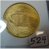 Image 2 : 1924  $20 St. Gaudens Gold Coin NGC MS64