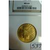 Image 1 : 1926 $10 Indian Head Gold Coin NGC MS64