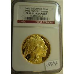 2006 W $50 Buffalo Gold Coin First Strike NGC