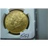 1906-D $20.00 Liberty Head Gold Coin NGC MS 62