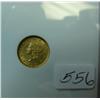 Image 2 : 1853 $1.00 Liberty $1.00 Gold Coin NGC AU 58