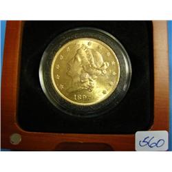 1897-S $20.00 Liberty Gold Coin BU Original