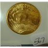 Image 2 : 1928 $20.00 St. Gaudens Gold Coin NGC MS 63