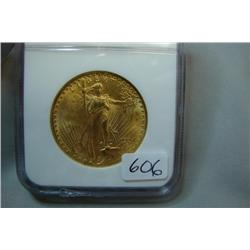1924 $20.00 Saint Gaudens Gold Coin NGC MS 64