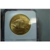 Image 2 : 1924 $20.00 Saint Gaudens Gold Coin NGC MS 64