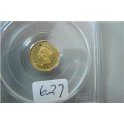 1889 $1.00 Princess Gold Coin PCGS MS 66