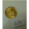 Image 2 : 1905 $2.50 Liberty Gold Coin NGC MS62