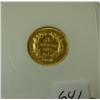Image 2 : 1874 $3.00 Indian Princess Gold Coin NGC AU55