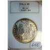 Image 1 : 1904-O Morgan Silver Dollar NGC MS 64 Gold Toning