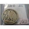 Image 2 : 1921-D Walking Liberty Half Dollar AG