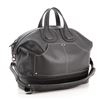 Givenchy Nigtingale Front Pocket Satchel Leather XL Black