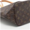 Image 4 : Louis Vuitton Brown Monogram Canvas Leather Neverfull MM Tote Bag