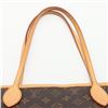 Image 6 : Louis Vuitton Brown Monogram Canvas Leather Neverfull MM Tote Bag