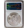 Image 2 : 2014 American Silver Eagle .999 Fine Silver Dollar Coin NGC MS70