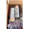 Image 2 : BOX OF NEW WORK GLOVES, PLASTIC ENAMEL PAINT AND ARROW STAPLES
