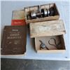 Image 1 : LINCOLN MERCURY CALINBRATION TOOL, 1956 STUDEBAKER SHOP MANUAL, RPM GAUGE,  AND SERVICE MANUAL