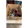 Image 8 : 3 BOXES OF NEW PIPE FITTINGS, EXCAVATOR BUCKET TEETH, DRILL BITS VICE GRIPS AND MORE